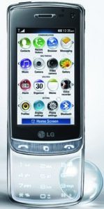 LG anuncia la llegada a Europa y Asia del LG GD900 Crystal.